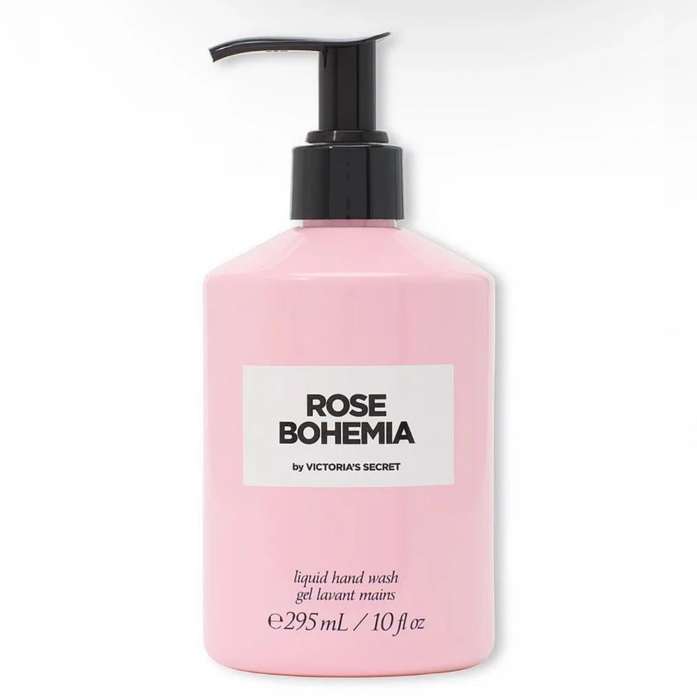 Victoria's Secret Rose Bohemia Liquid Hand Wash Pink Musk Fresh Rain 10 fl oz